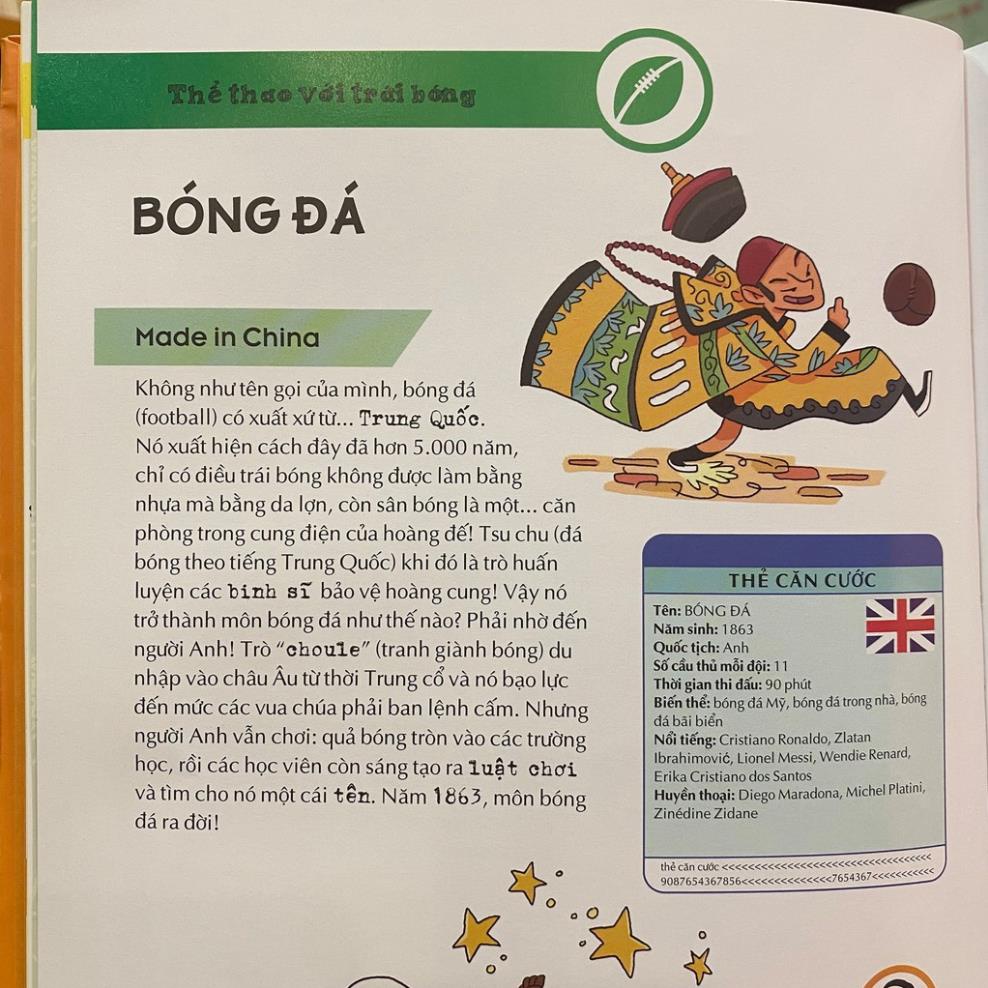 Sách - Bách khoa thư Larousse - Thể thao (Bìa cứng) ( Nhã Nam )