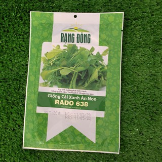 Hạt giống cải xanh ăn non năng suất (20g)