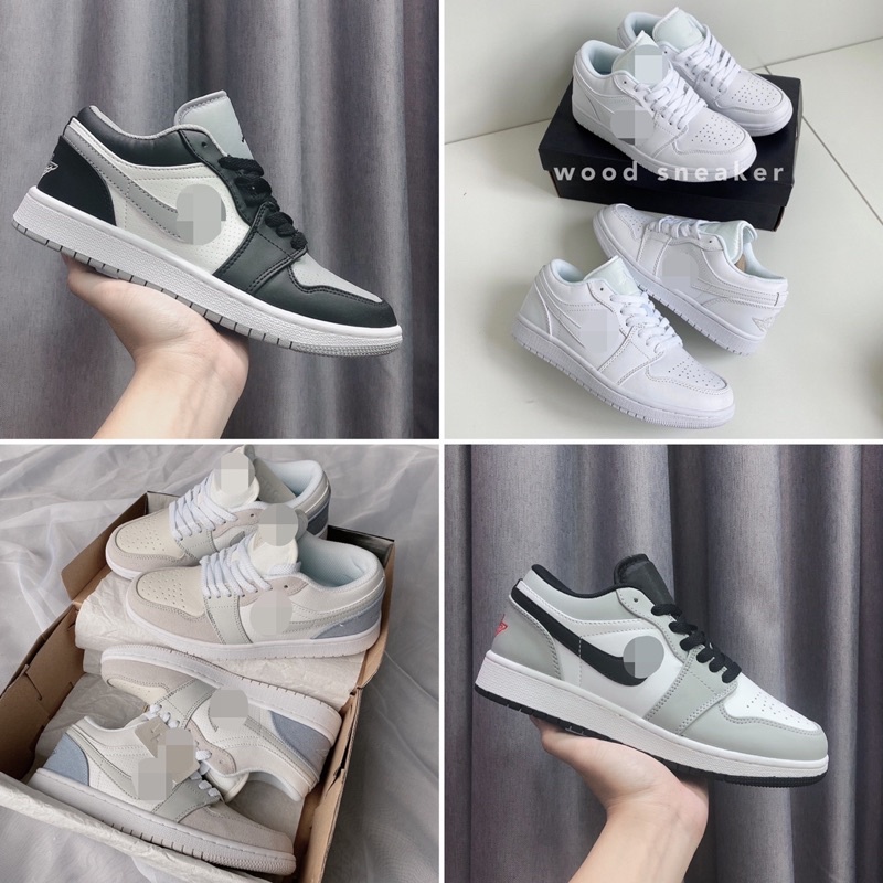Giày sneaker cổ thấp 4 màu hàng cao cấp