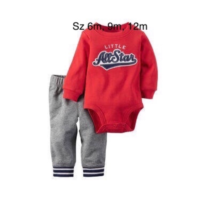 Set body Carter bé trai