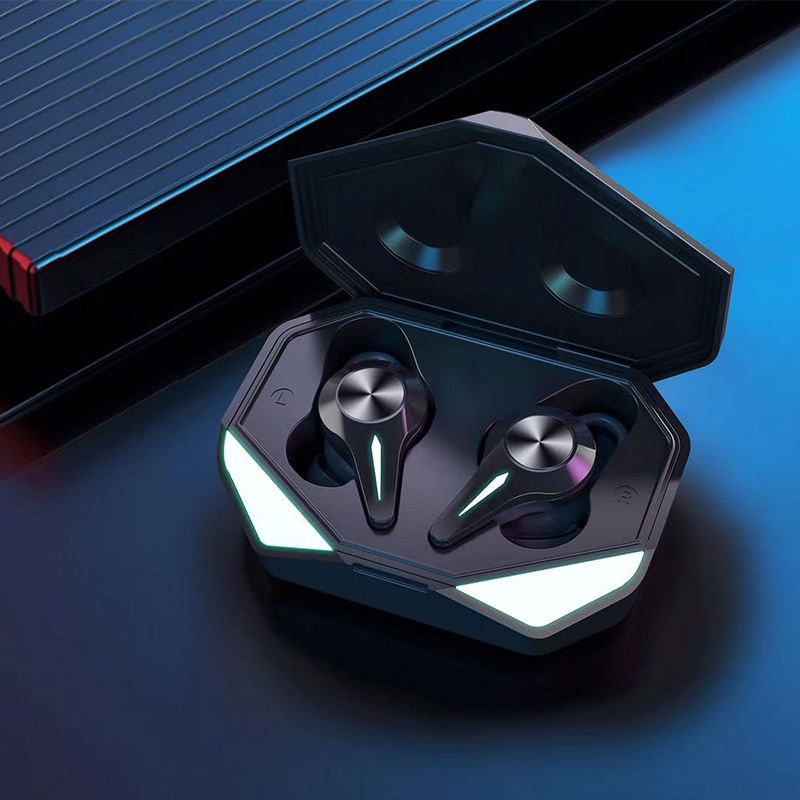 Tai nghe không dây Vitog K5 TWS kết nối bluetooth 9D hifi không bị trễ có đèn LED chống ồn thích hợp chơi game