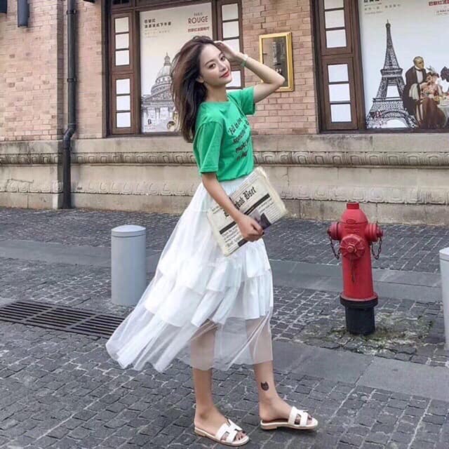chân váy dài ( ẢNH THẬT SHOP TỰ CHỤP) | BigBuy360 - bigbuy360.vn