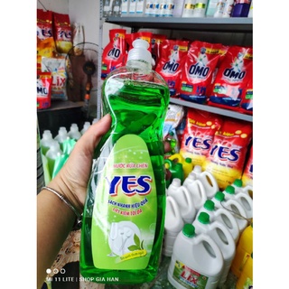 Nước rửa chén yes trà xanh 750g