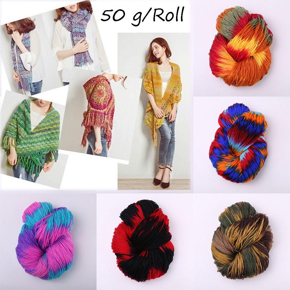 Cuộn Chỉ Len Nhiều Màu Sắc