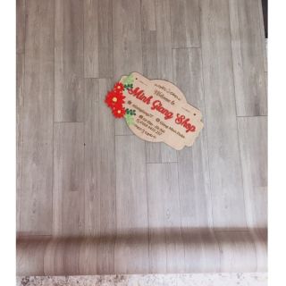 Thảm PVC mềm giả gỗ sang chảnh chụp ảnh sản phẩm bao đẹp