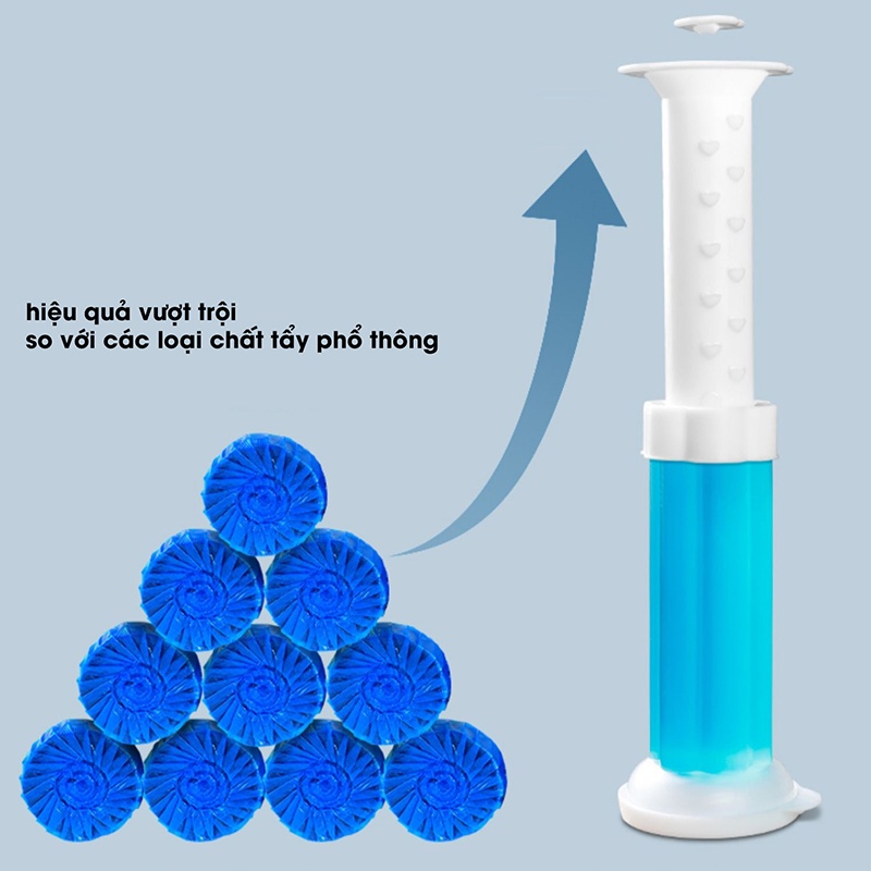 Gel khử mùi bồn cầu, Gel thơm khử mùi diệt khuẩn bồn cầu toilet hình bông hoa với 6 mùi hương tùy chọn