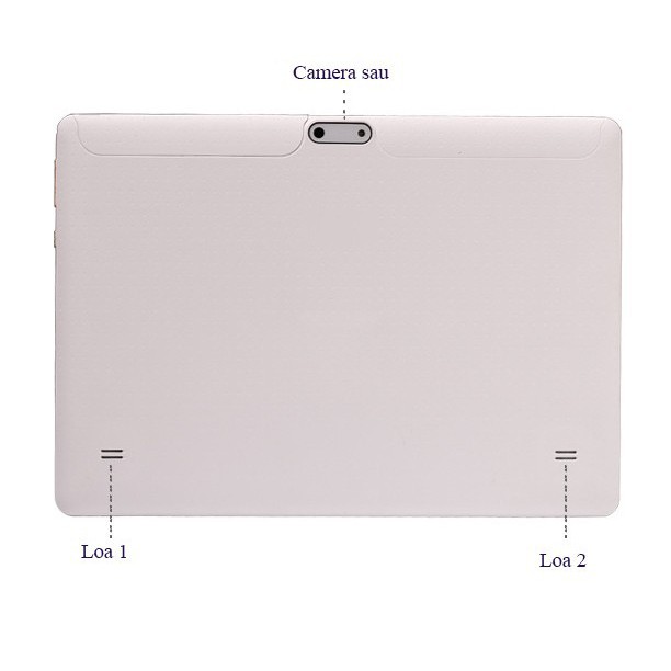 Máy tính bảng 10.1inch Dual Sim 3G nghe gọi Ram 4G, 64Gb 2K GPU Mali + tặng bao da bàn phím | BigBuy360 - bigbuy360.vn