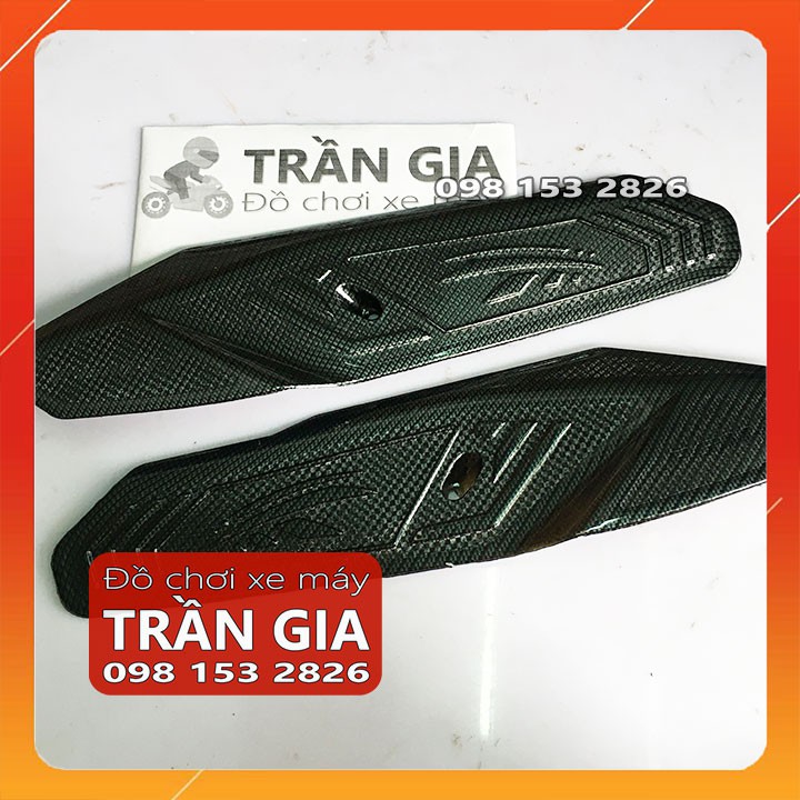 Ốp hông xe AB 125 150 năm 2020-2021 nửa đầu 2022 nẹp sườn airblade cacbon crom - phụ kiện trang trí air blade