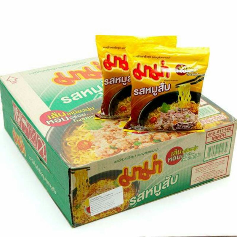 Thùng  30 gói mi thái mặn mama