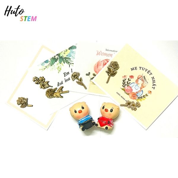 Phụ kiện trang trí thiệp, sổ tay