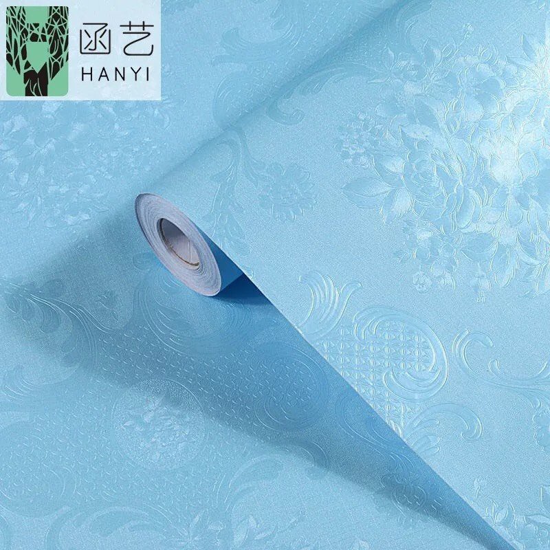 Giấy dán tường phòng ngủ 3d 10m hoa văn đẹp có keo sẵn giá rẻ ovivi