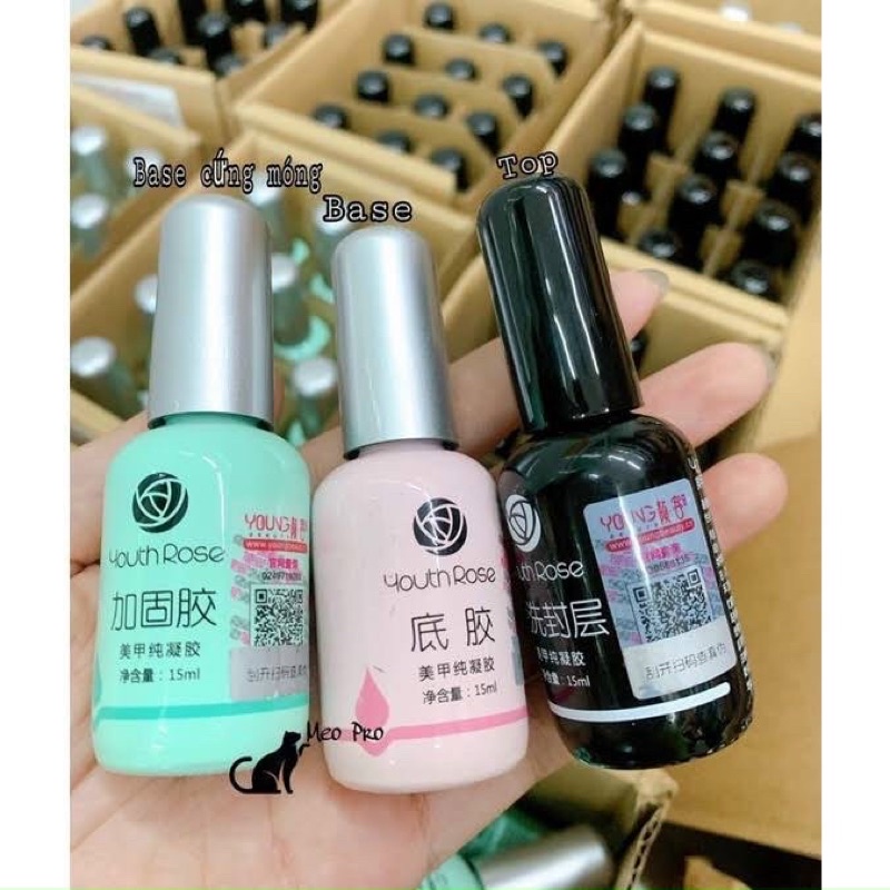 Base Top Hoa Hồng GOLD mẫu mới siêu bóng bền