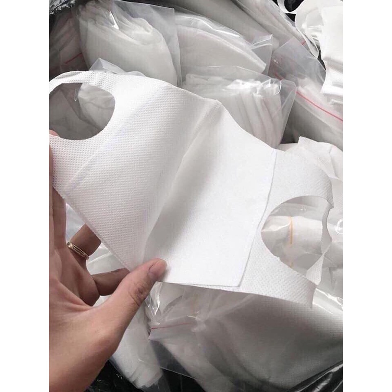 Khẩu trang y tế 3d 2 lớp dặn kháng khuẩn chống bụi mịn combo 10 khẩu trang đạt chuẩn SB1125