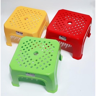 [Giá sỉ] Ghế nhựa thấp ngồi nhà tắm, nhặt rau, ghế xổm vuông HSL