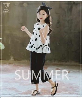 SET BÉ GÁI CHẤM BI