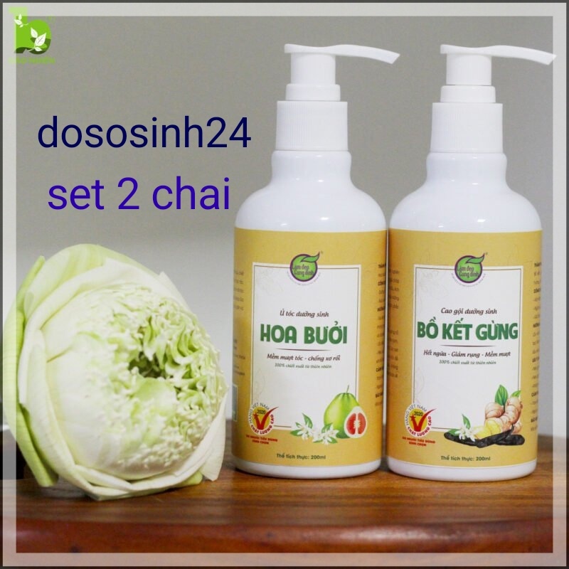 Dầu gội bồ kết gừng Bảo Nhiên
