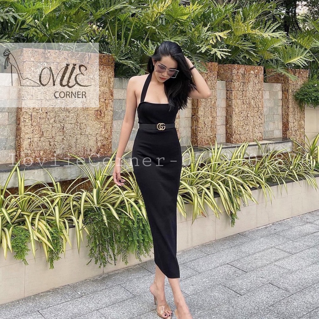 GUỐC CAO GÓT LOVIIECORNER THỜI TRANG - GUỐC NỮ MŨI NHỌN QUAI TRONG 9 PHÂN GÓT ĐŨA D200779