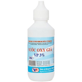 NƯỚC OXY GIÀ VP 3%, 01 CHAI 60ML
