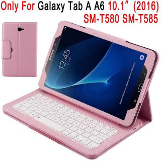 Ốp lưng kèm bàn phím cho Samsung Galaxy Tab A A6 10.1 SM-T585 T580N 2016