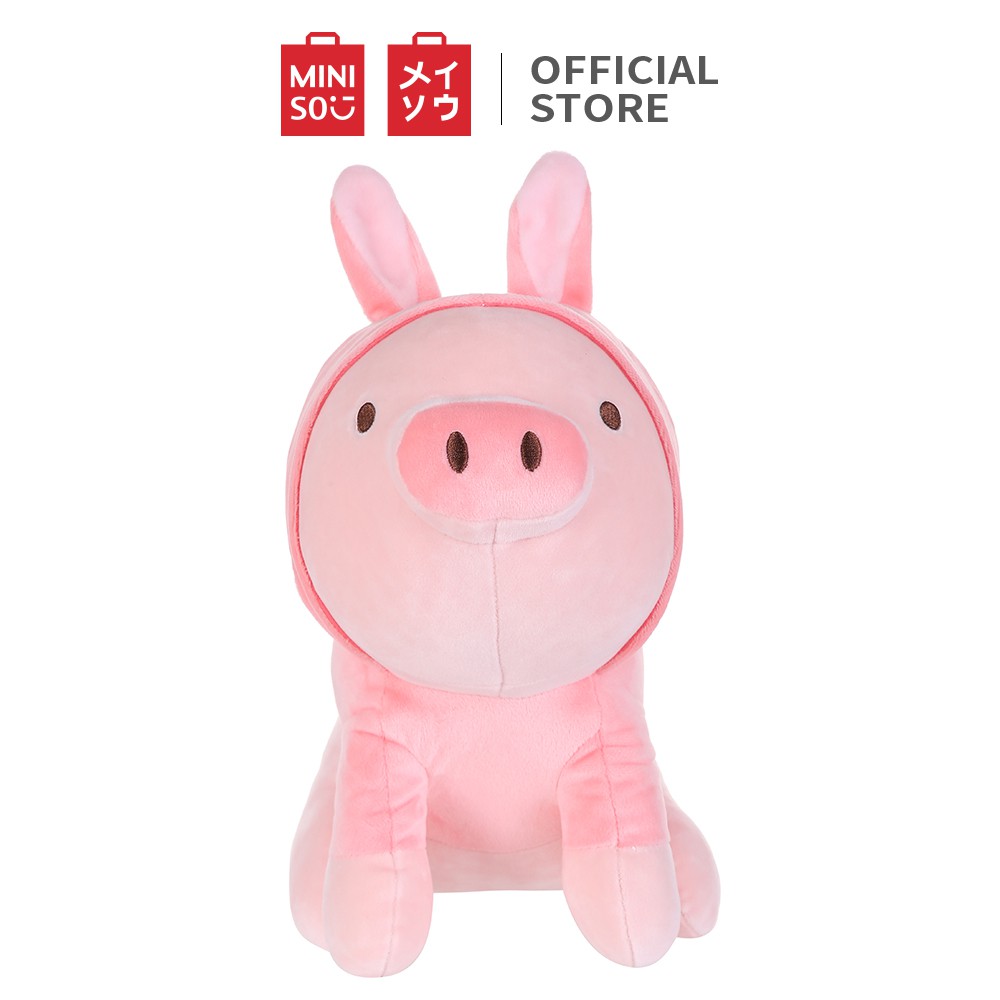 Heo nhồi bông đáng yêu Piglet Miniso (Hồng)