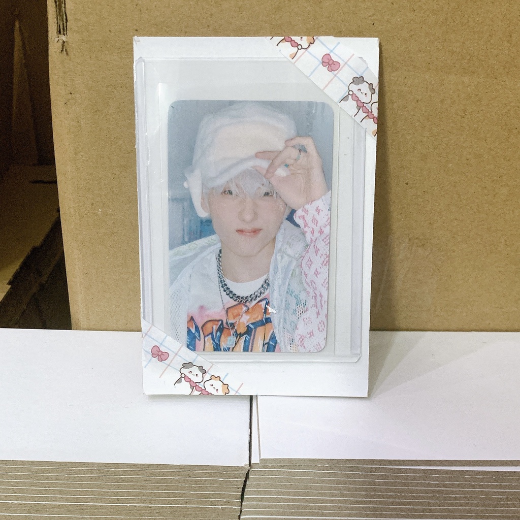 Bìa lạnh dày 3mm gói card 8x12cm
