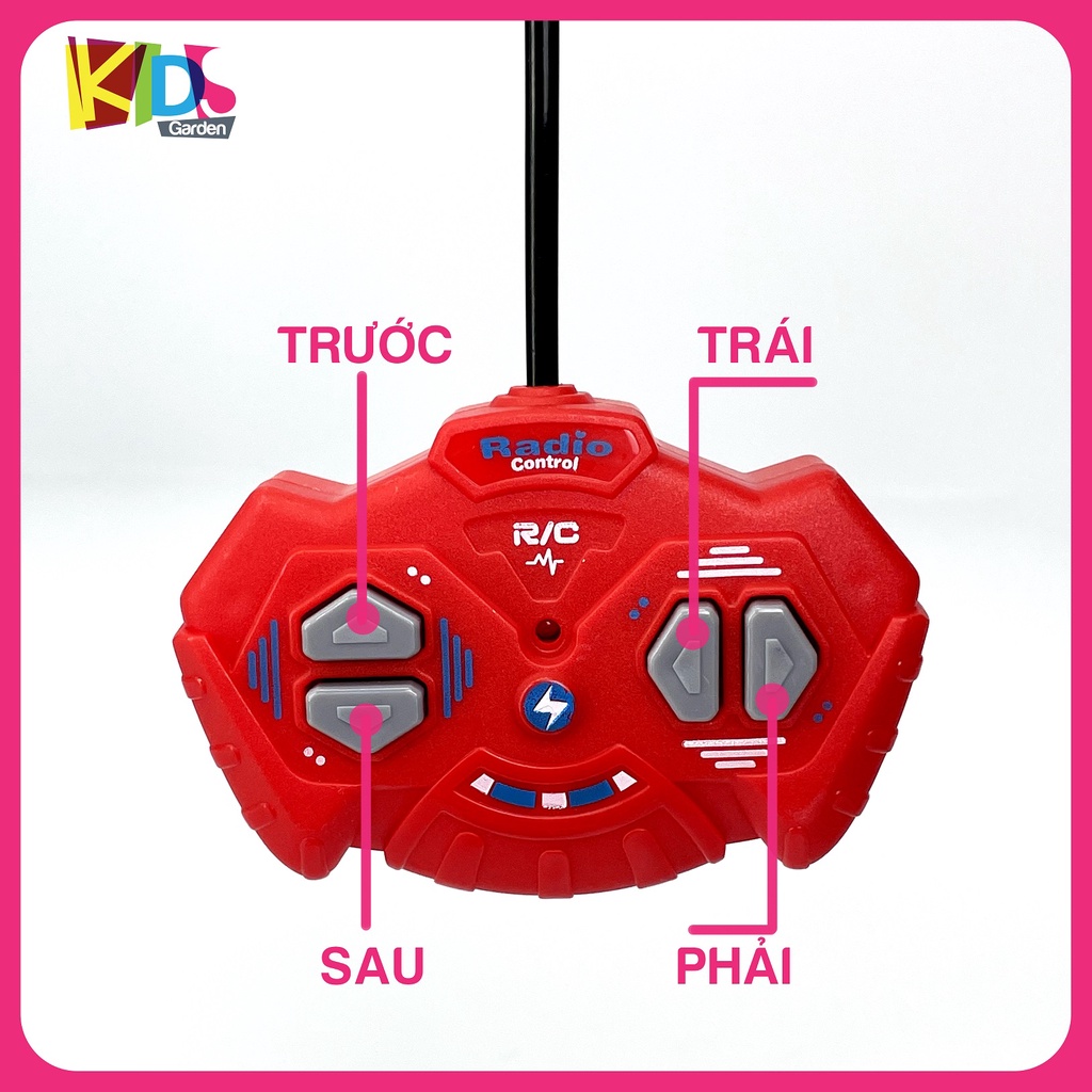 Xe đồ chơi cứu hỏa điều khiển từ xa cho bé XDCDK02 KIDS GARDEN