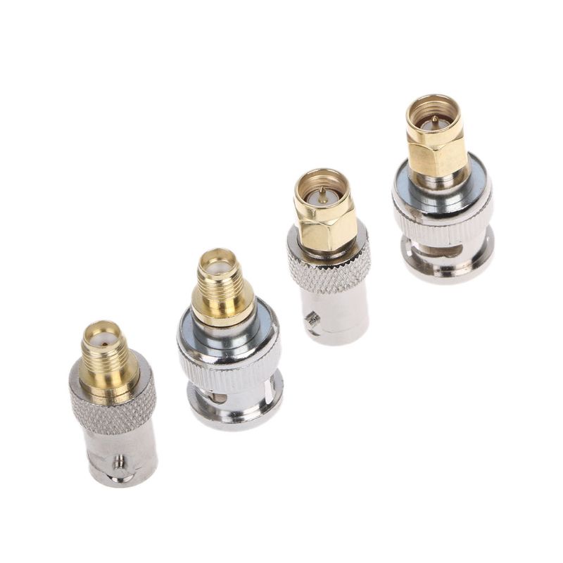 Dây Cáp Đồng Trục WiFi / Ham / Radio Cầm Tay Chuyển Đổi Từ Đầu Cắm BNC Sang Cổng Cắm SMA Chuyên Dụng