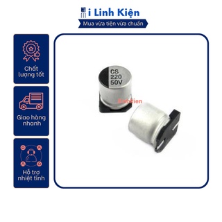 Tụ nhôm 50V 0.1uF-470uF