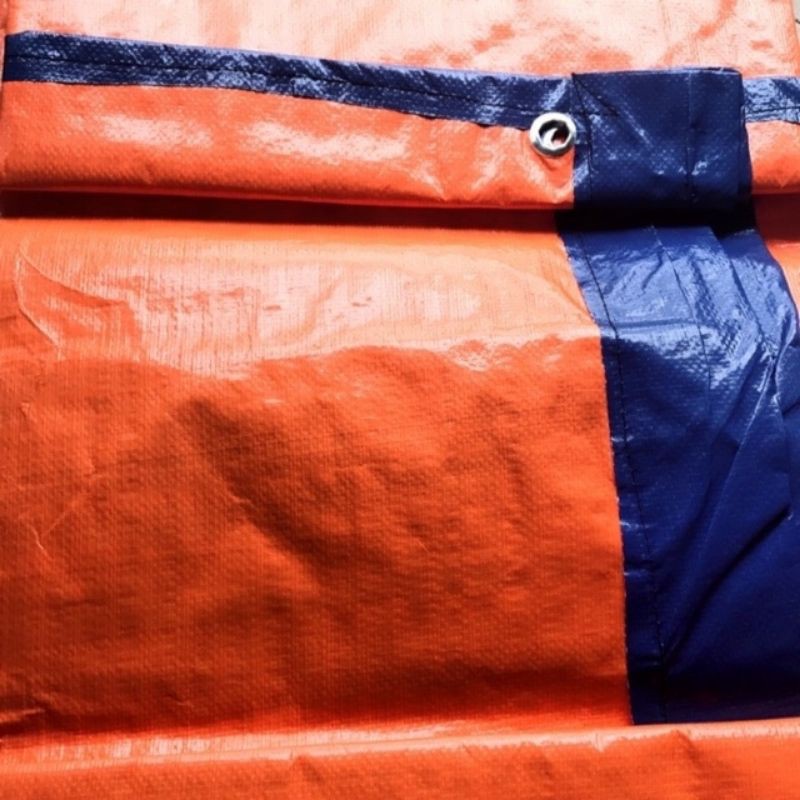 Bạt xanh vàng che nắng mưa