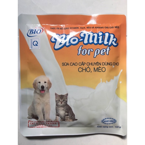Sữa cho chó mèo Bio