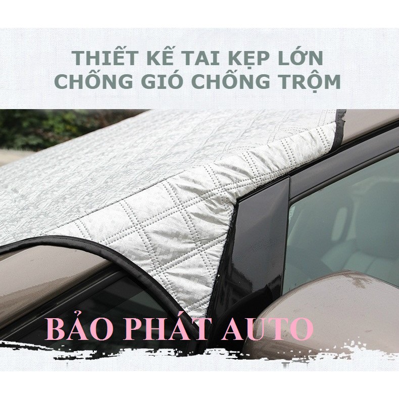 Tấm che nắng kính lái chất  liệu tấm vải bạt cao cấp dành cho các loại xe