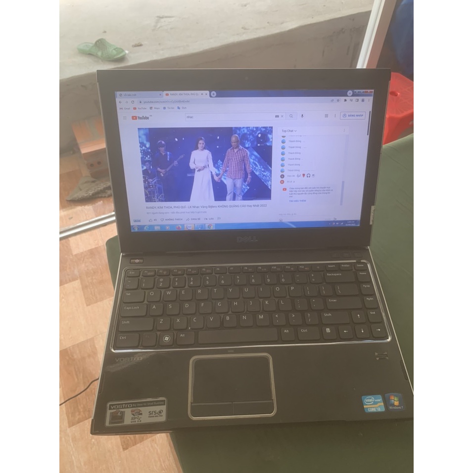 Laptop cũ Dell Vostro 3350 Intel Core i3-2310M, Ram 8GB, SSD 128GB, VGA HD 3000, 13 inch