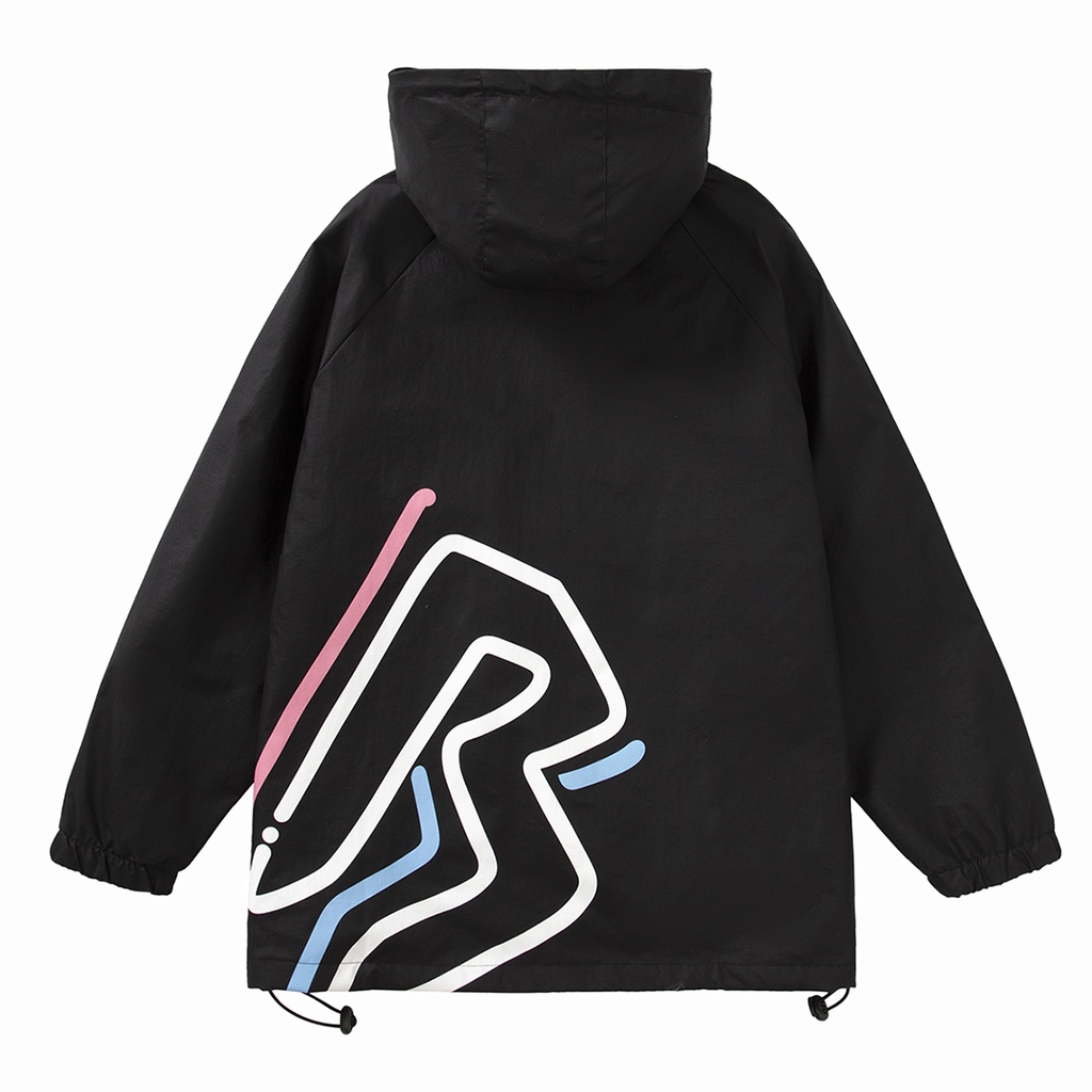 Áo khoác Jacket Đen Bernice Logo Comic vải siêu xịn, chống nước. Hàng chính hãng | BigBuy360 - bigbuy360.vn