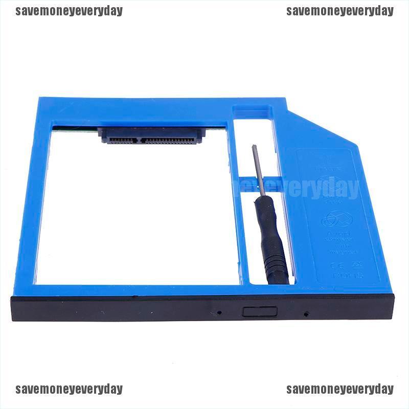 Hộp Nhựa Đựng Ổ Đĩa Cứng Sata 2nd Hdd Caddy Cho Laptop 9.0mm Sata 3.0 Cd Dvd