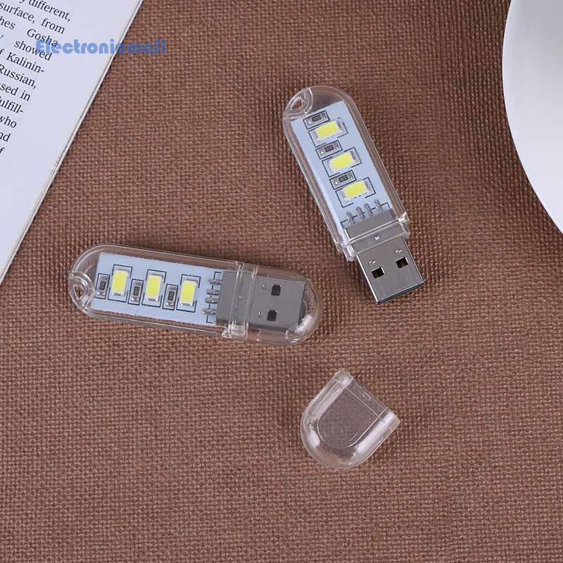 Bộ 2 đèn Led USB mini hình chữ U tiện dụng