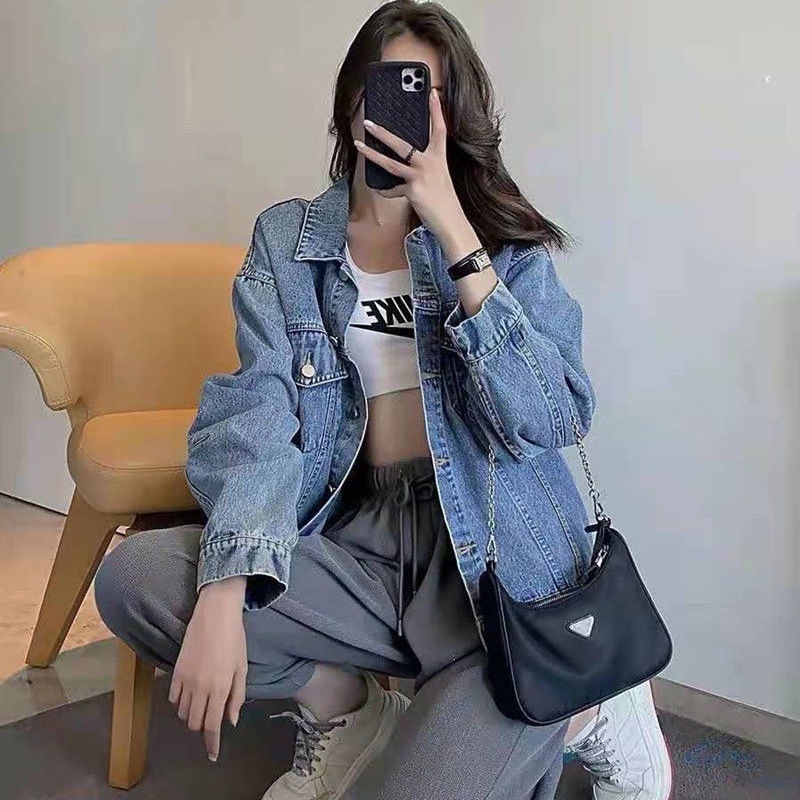 Túi Đeo Dưới Cánh Tay Ba Trong Một Bằng Nylon Phong Cách Thời Trung Cổ Kendou