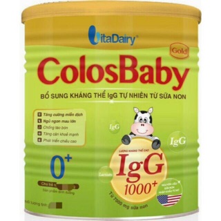 [GIÁ SÔC] Sữa ColosBaBy IGG 1000 800g Số 0+ Date mới