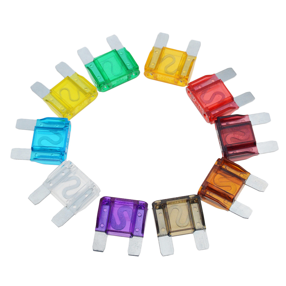 Set 5 Cầu Chì 20a 30a 40a 50a 60a 70a 80a 90a 100a 120a Kích Thước Lớn 29mm Cho Xe Tải