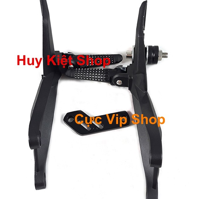 [Giá Siêu Rẻ] Gác Chân Kiểu Z1000 Gắn Cho Xe Winner 150 Kèm Pat (Full Đen Đẳng Cấp) 2090