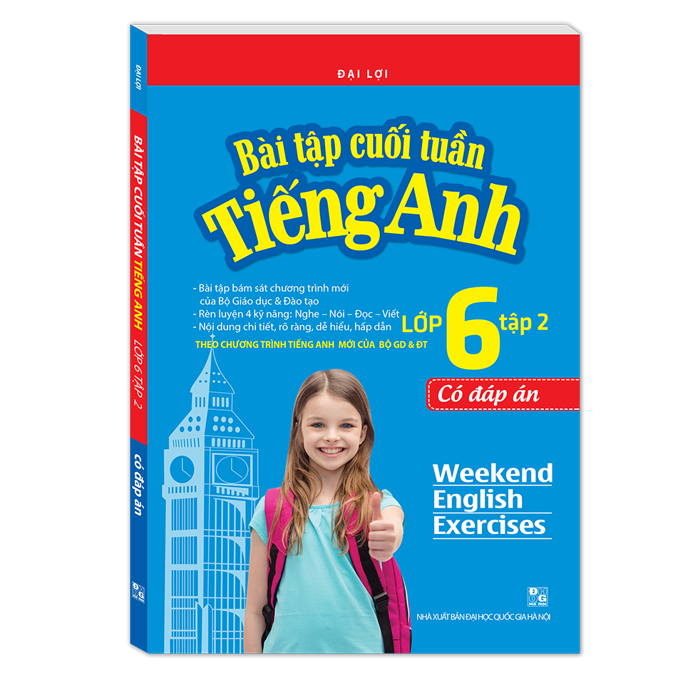 Sách - Bài Tập Cuối Tuần Tiếng Anh - Lớp 6 - Tập 2 (Có Đáp Án)