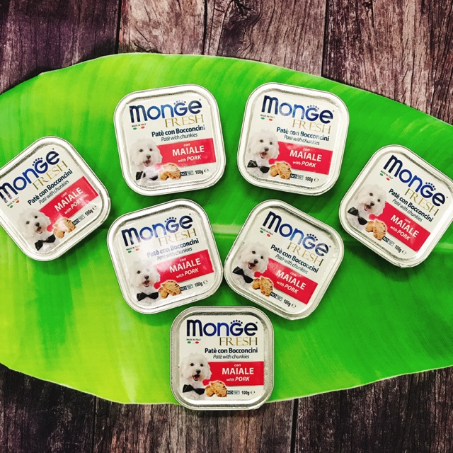 Pate Monge Thịt Heo cho thú cưng