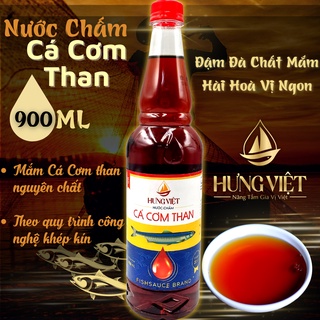 Nước chấm cá cơm than 900ml hưngviệt - nước mắm cá cơm than