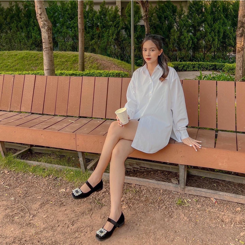 Áo sơ mi basic - Oversize