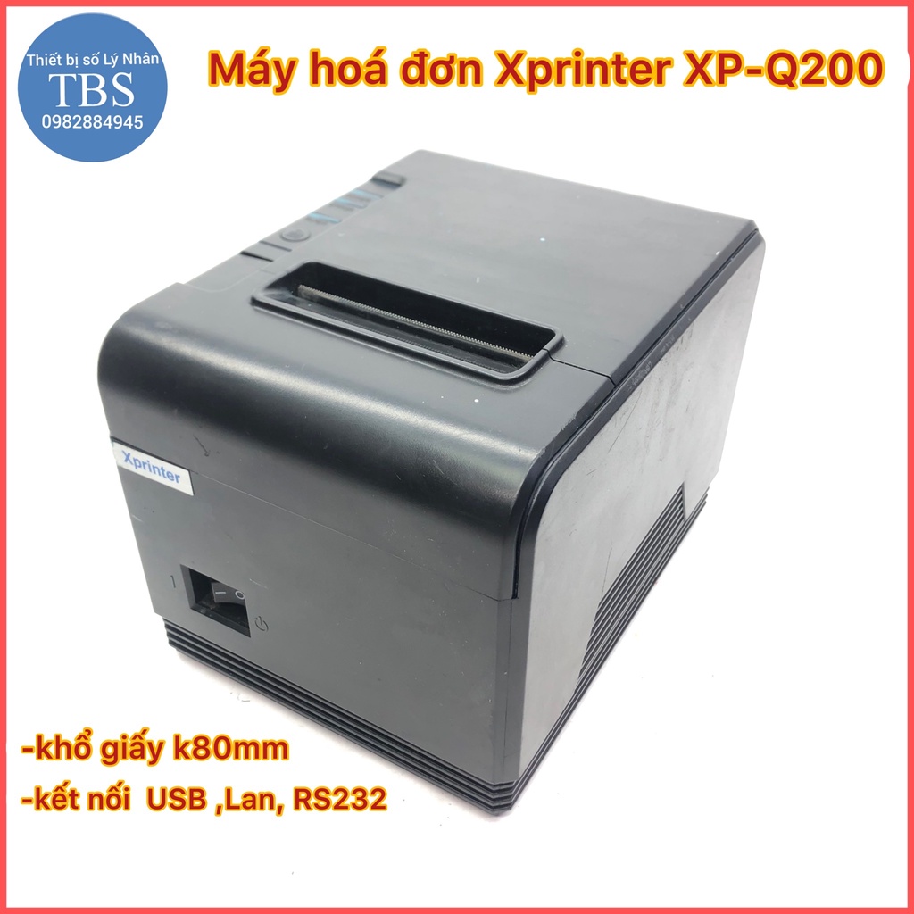 Máy in Bill ,hóa đơn Printer K80mm cổng giao tiếp USB, Lan