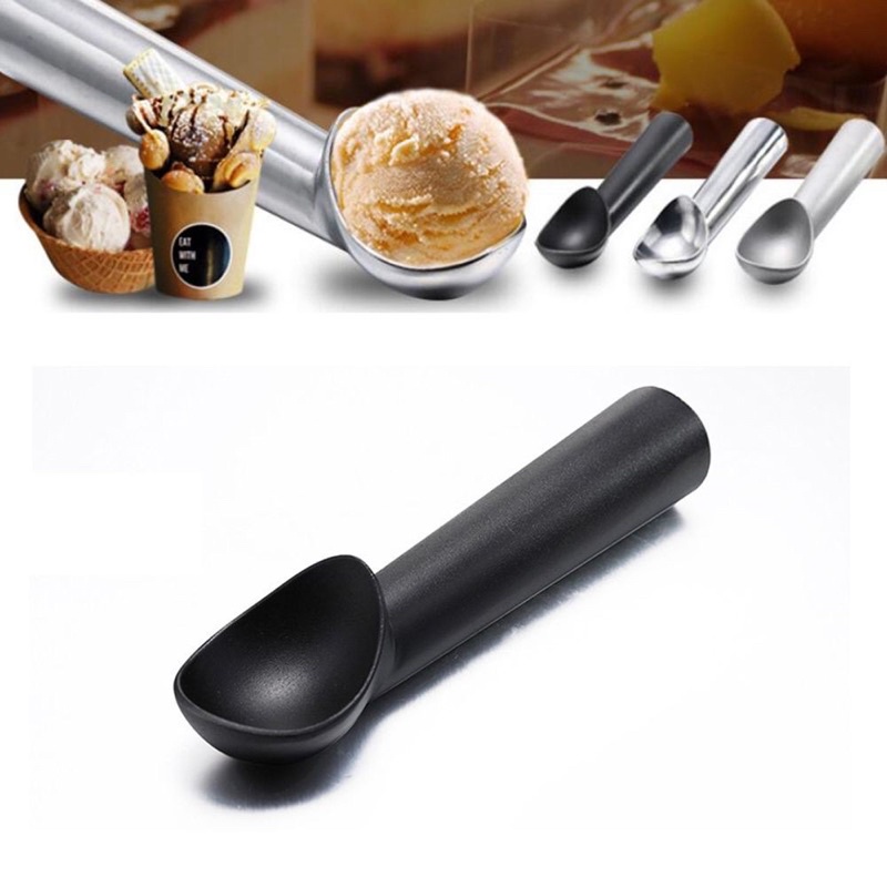 Cây múc kem sữa chua trân châu gang đúc