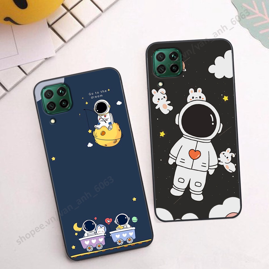 Ốp Huawei Nova 7i hình bầu trời, phi hành gia đẹp, ốp lưng điện thoại huawei viền dẻo cao cấp