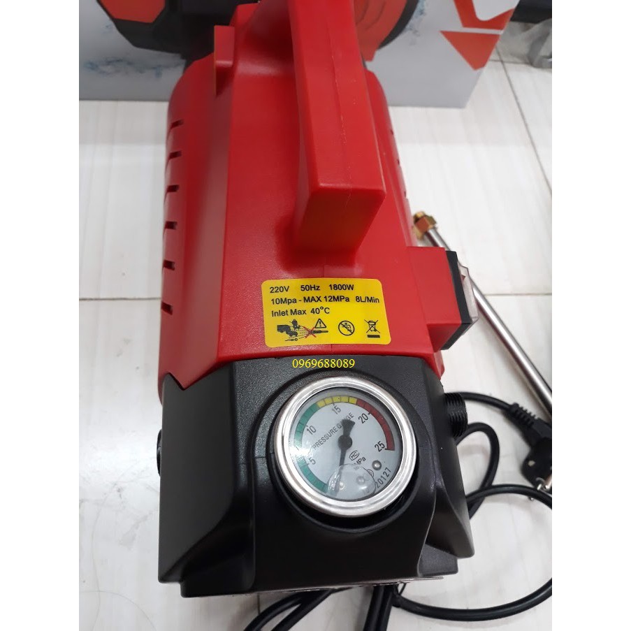 Máy XỊT Rửa XE ÁP LỰC CAO AMAXTOOLS AMG1800 W HÀNG CHÍNH HÃNG