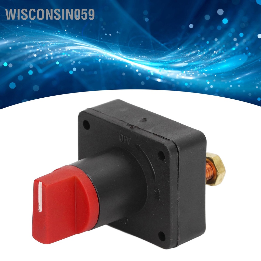 Công Tắc Ngắt Kết Nối Pin Bằng ABS Mạ Đồng Cách Nhiệt 300A