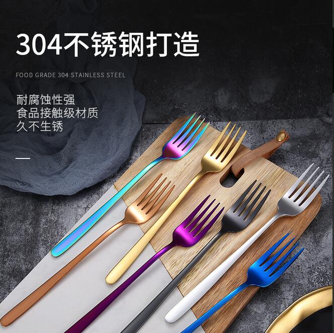Nĩa Dài Bằng Thép Không Gỉ 304 Sáng Tạo Cho Nhà Bếp