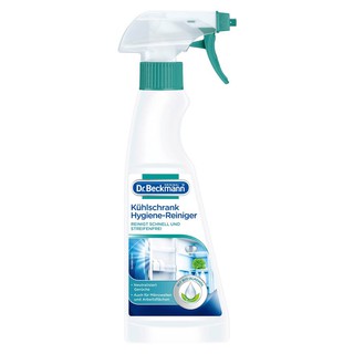 Xịt vệ sinh tủ lạnh Dr.Beckmann của Đức từ cồn hữu cơ